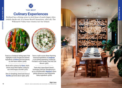 Lonely Planet Pocket Portland & the Willamette Valley inside page 1
