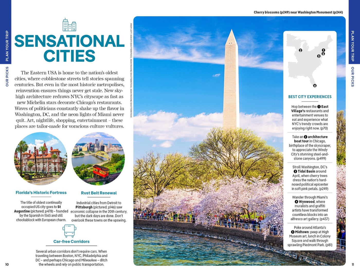 Lonely Planet Eastern USA inside page 3