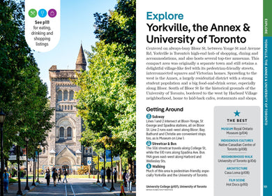 Lonely Planet Pocket Toronto inside page 8