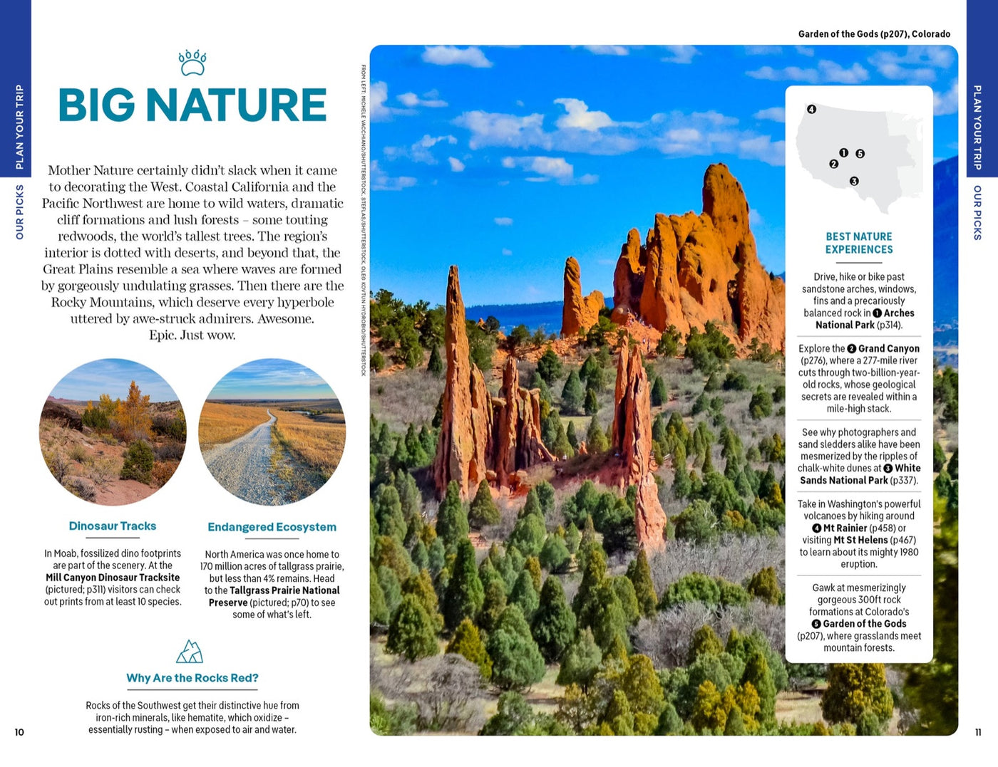 Lonely Planet Western USA inside page 3