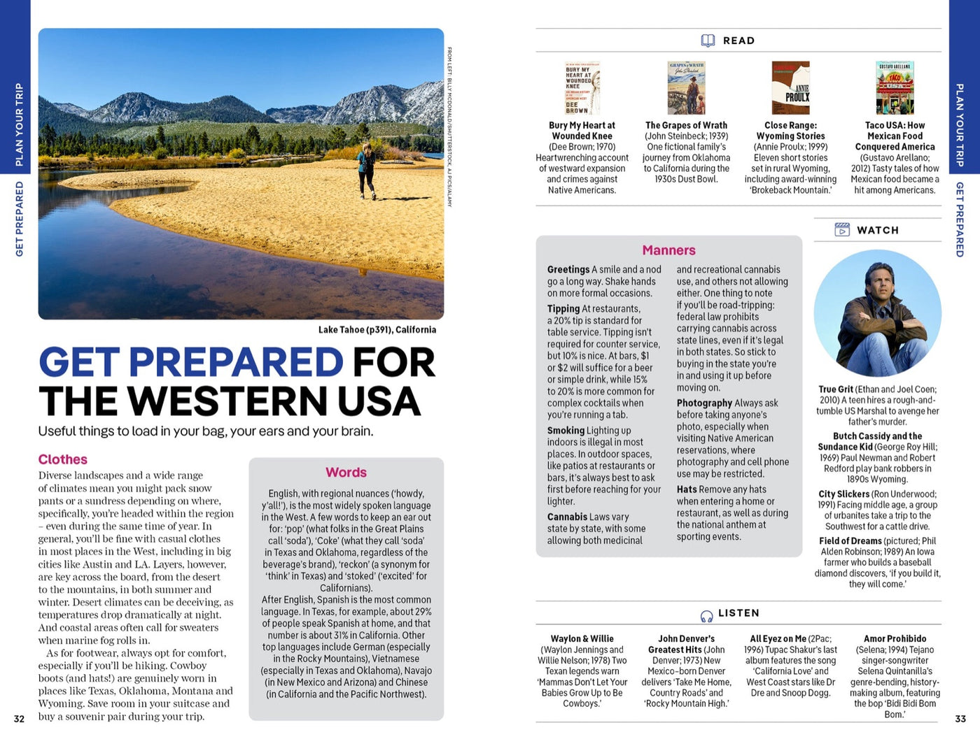 Lonely Planet Western USA inside page 6