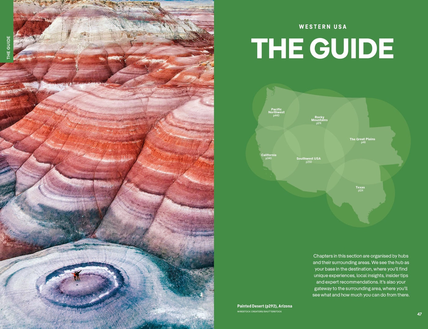Lonely Planet Western USA inside page 9