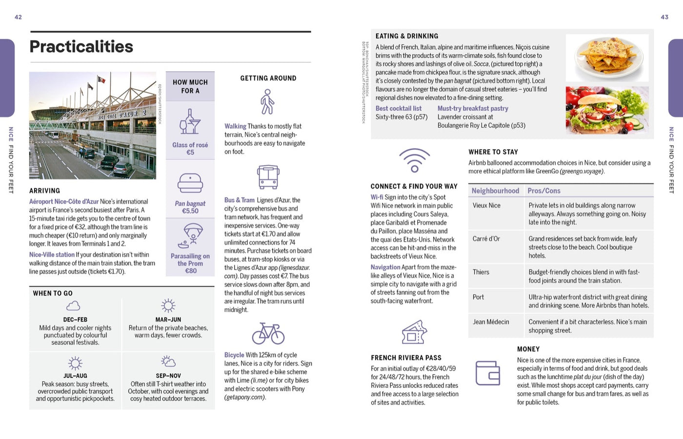 Lonely Planet Experience Provence & the Cote d'Azur inside page 8