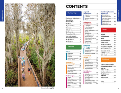 Lonely Planet Georgia & the Carolinas inside page 1