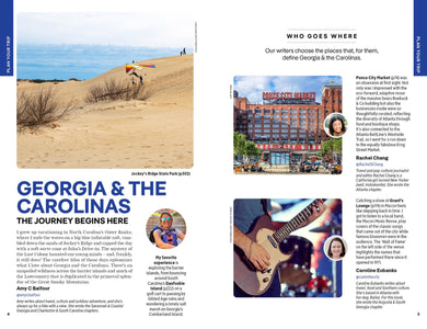 Lonely Planet Georgia & the Carolinas inside page 2