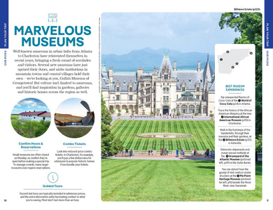 Lonely Planet Georgia & the Carolinas inside page 4