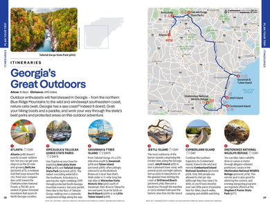 Lonely Planet Georgia & the Carolinas inside page 5