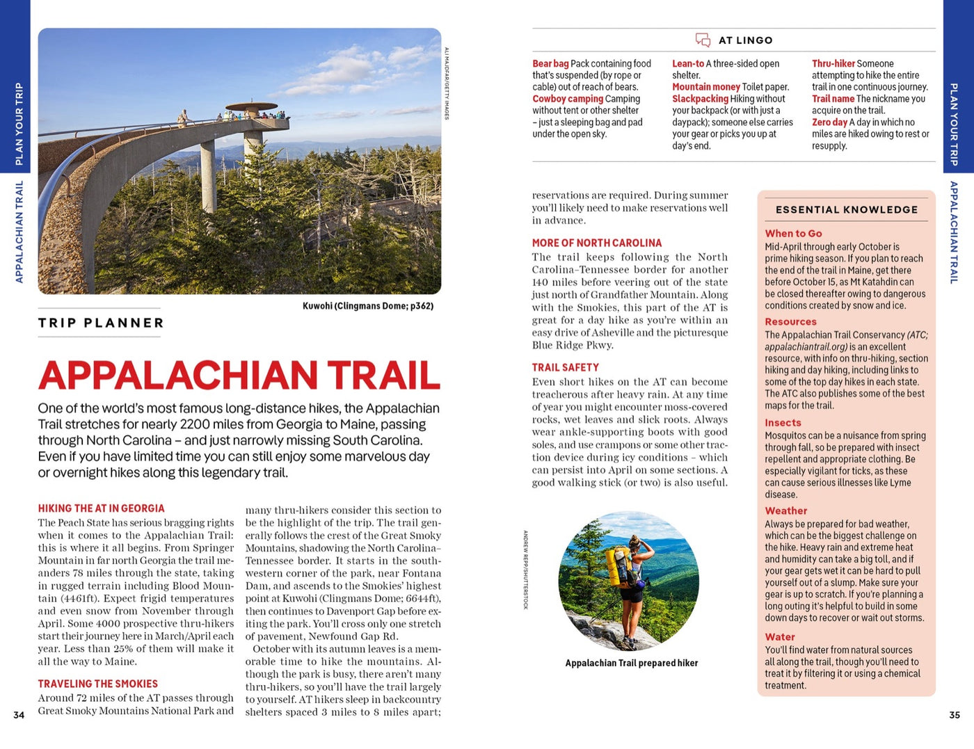 Lonely Planet Georgia & the Carolinas inside page 8
