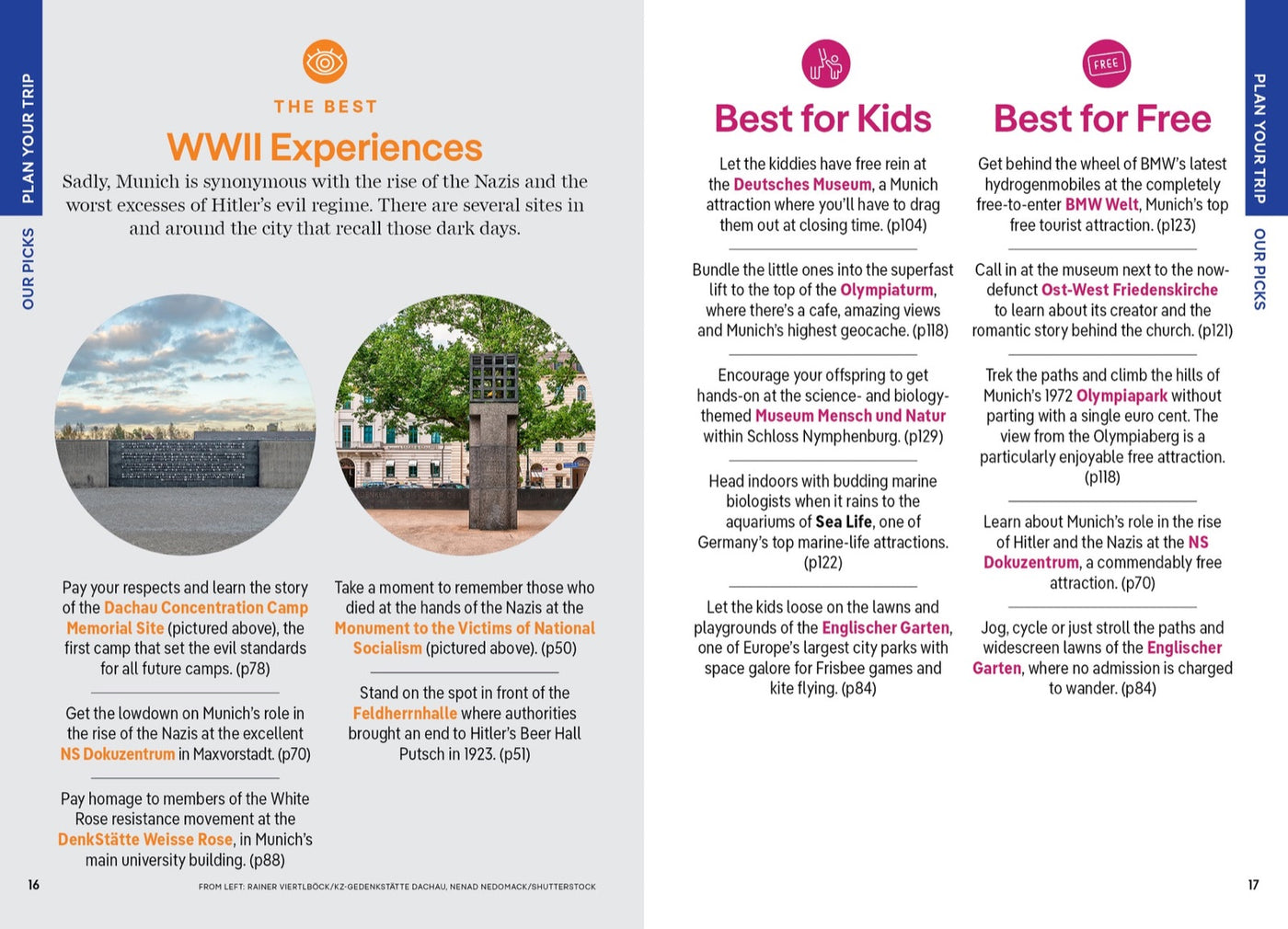 Lonely Planet Pocket Munich inside page 2