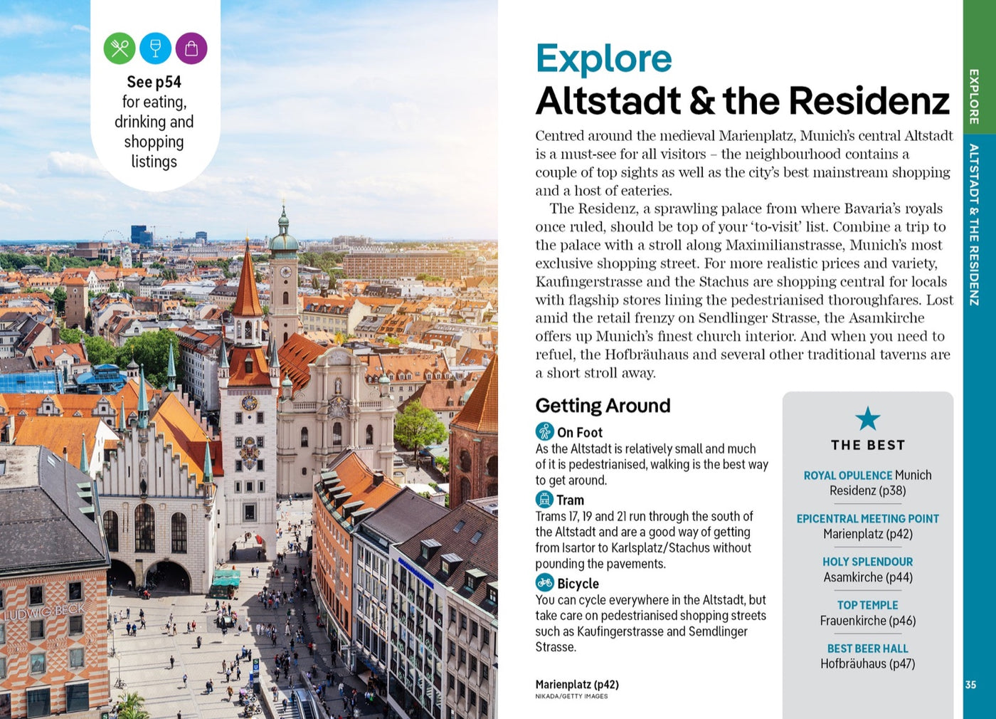 Lonely Planet Pocket Munich inside page 8
