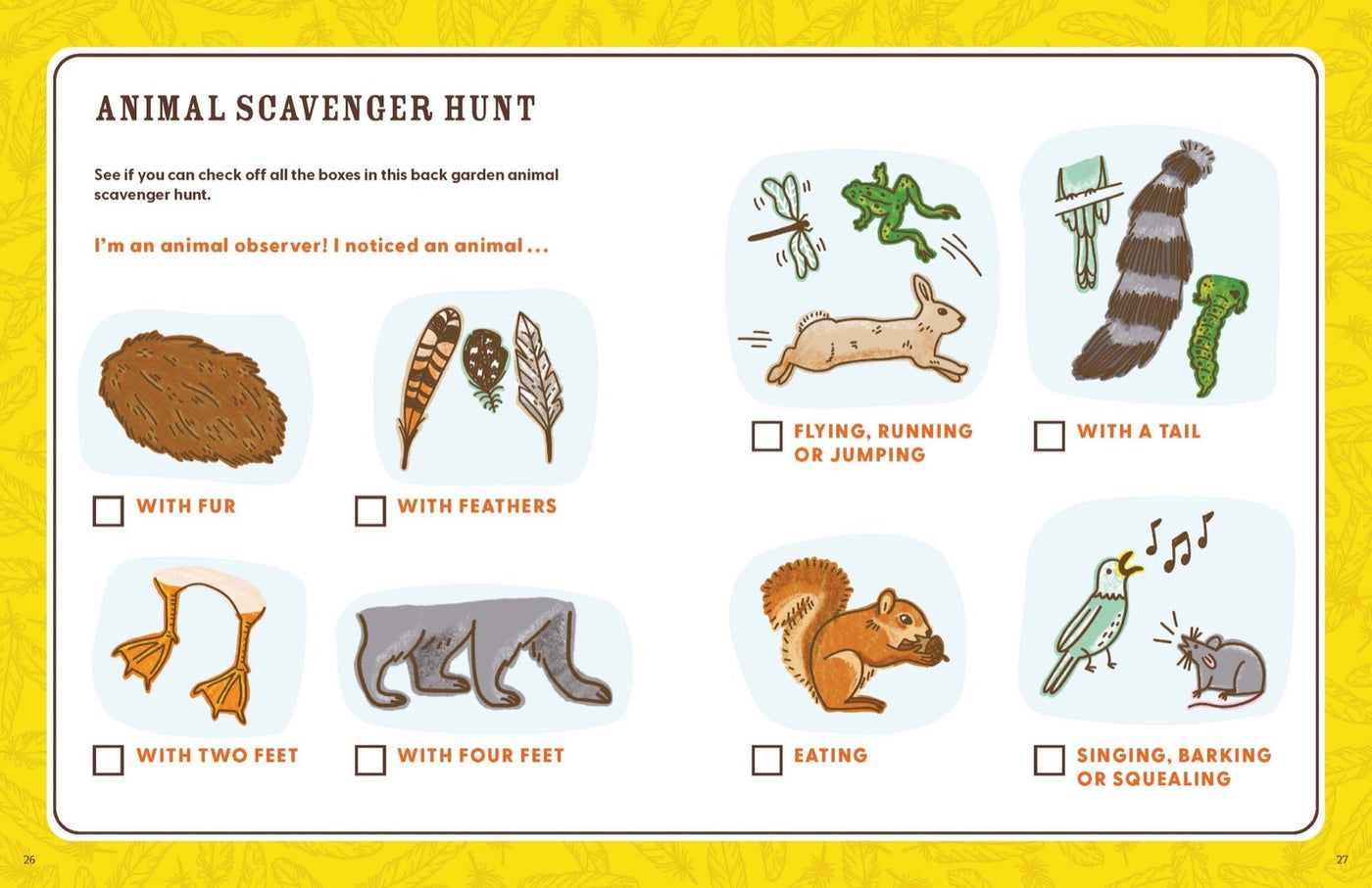 Lonely Planet Kids Explorer's Nature Journal inside page 5