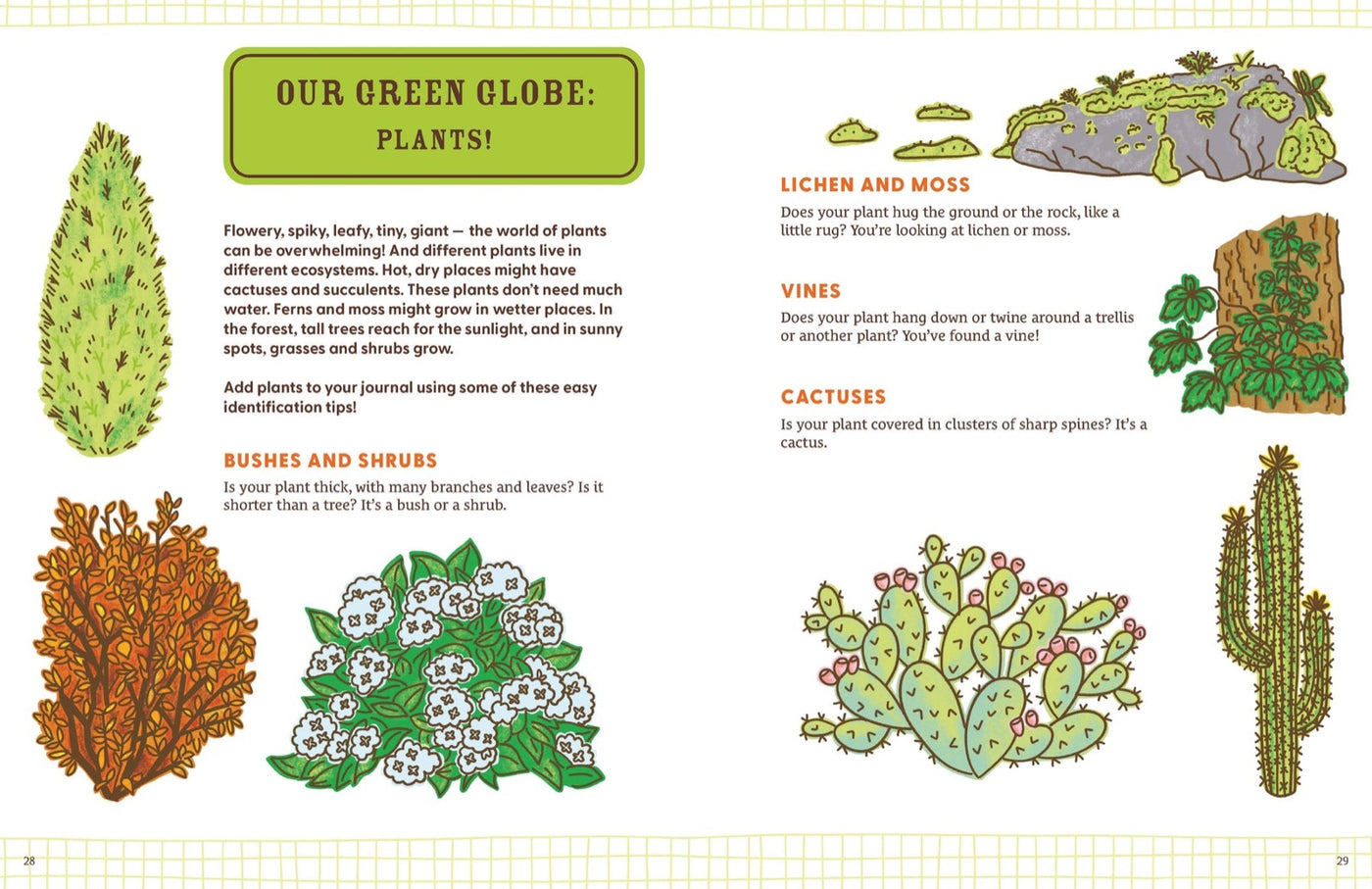 Lonely Planet Kids Explorer's Nature Journal inside page 6