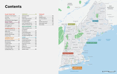 Lonely Planet Best Road Trips New England inside page 1