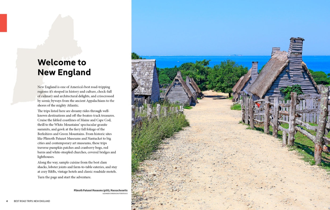 Lonely Planet Best Road Trips New England inside page 2
