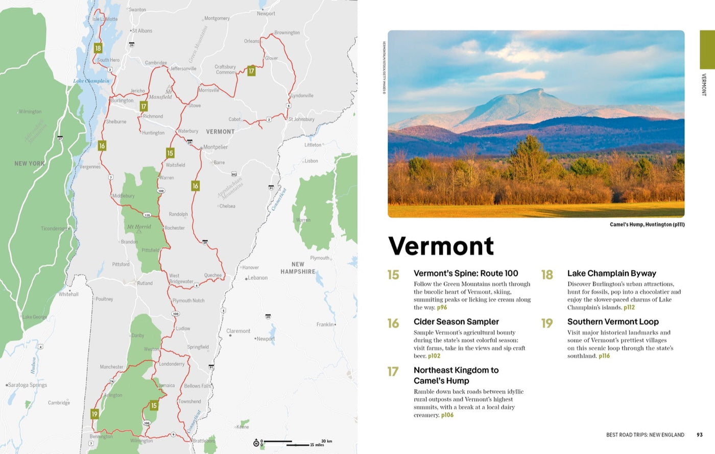 Lonely Planet Best Road Trips New England inside page 7