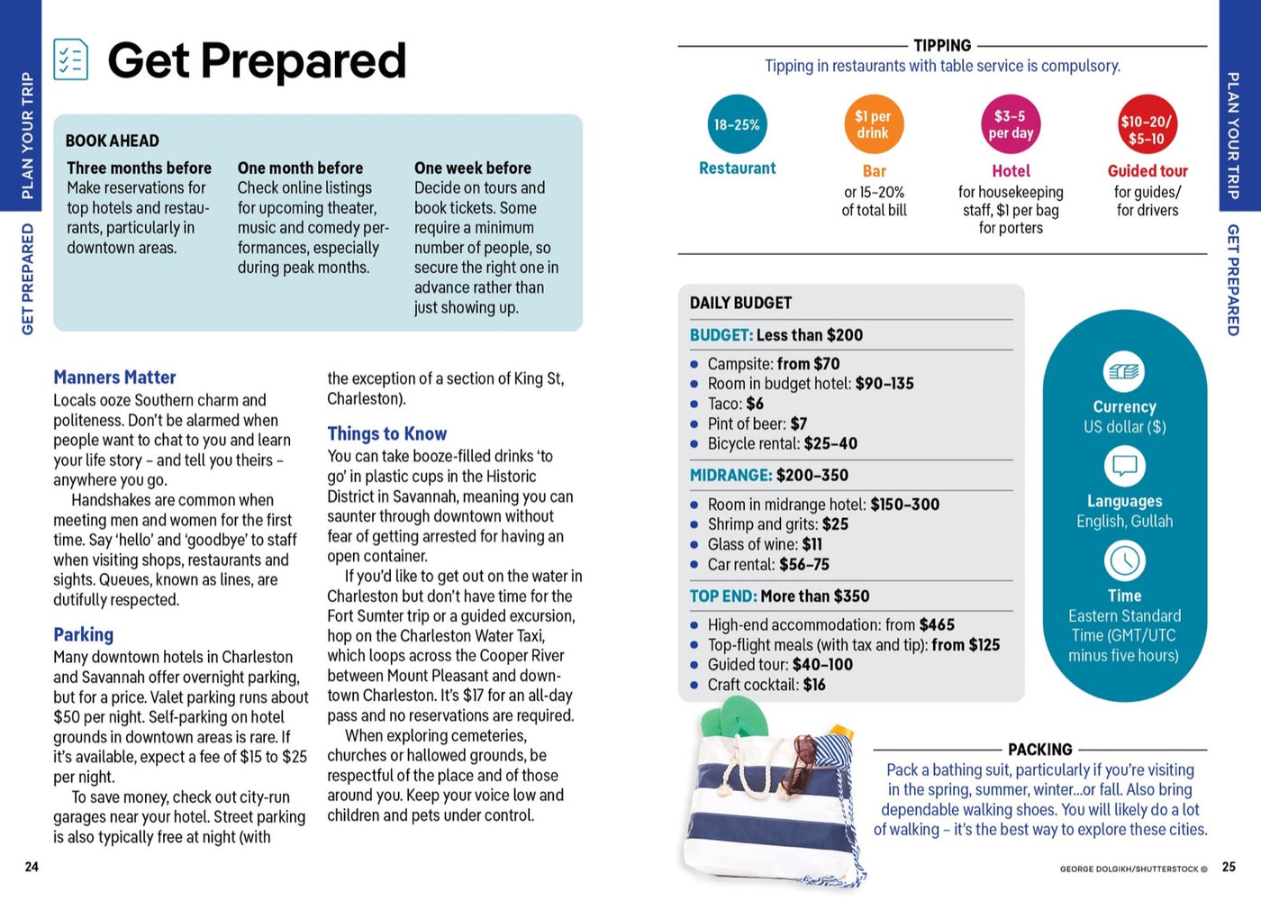 Lonely Planet Pocket Charleston & Savannah inside page 5