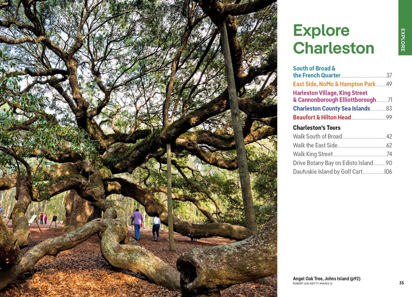 Lonely Planet Pocket Charleston & Savannah inside page 8
