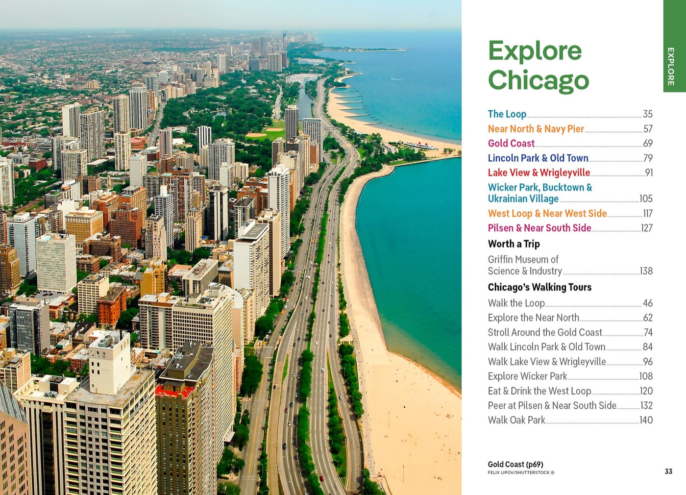 Lonely Planet Pocket Chicago inside page 8
