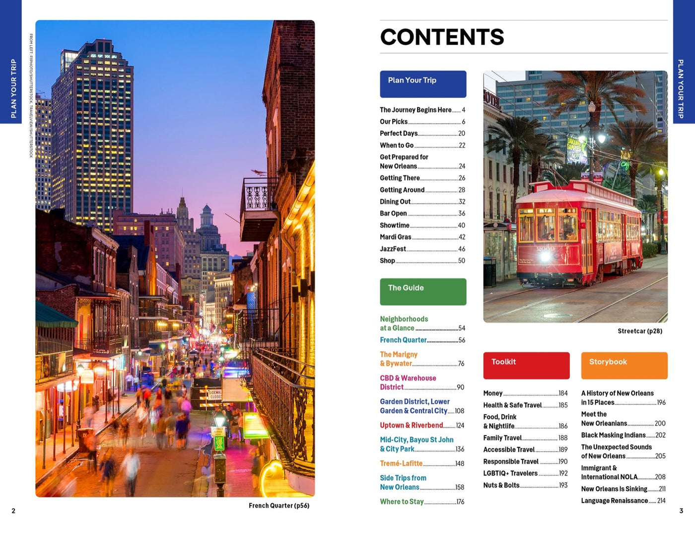 Lonely Planet New Orleans inside page 1