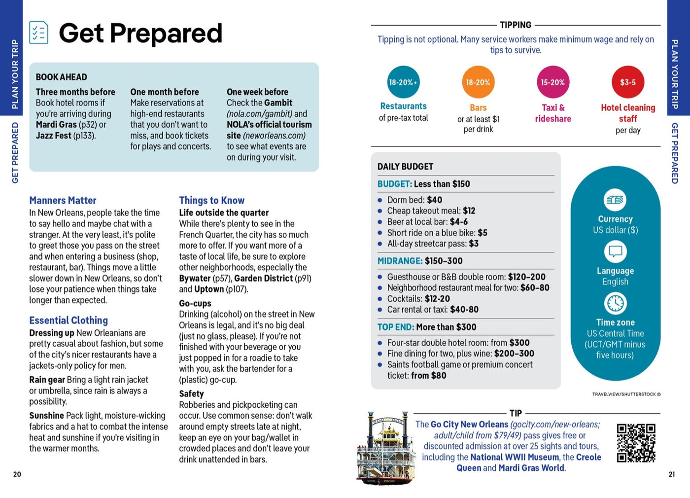 Lonely Planet Pocket New Orleans inside page 5