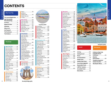 Lonely Planet New York & the Mid-Atlantic inside page 1