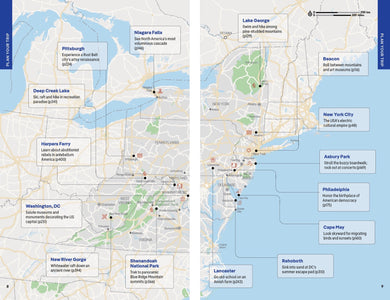 Lonely Planet New York & the Mid-Atlantic inside page 3