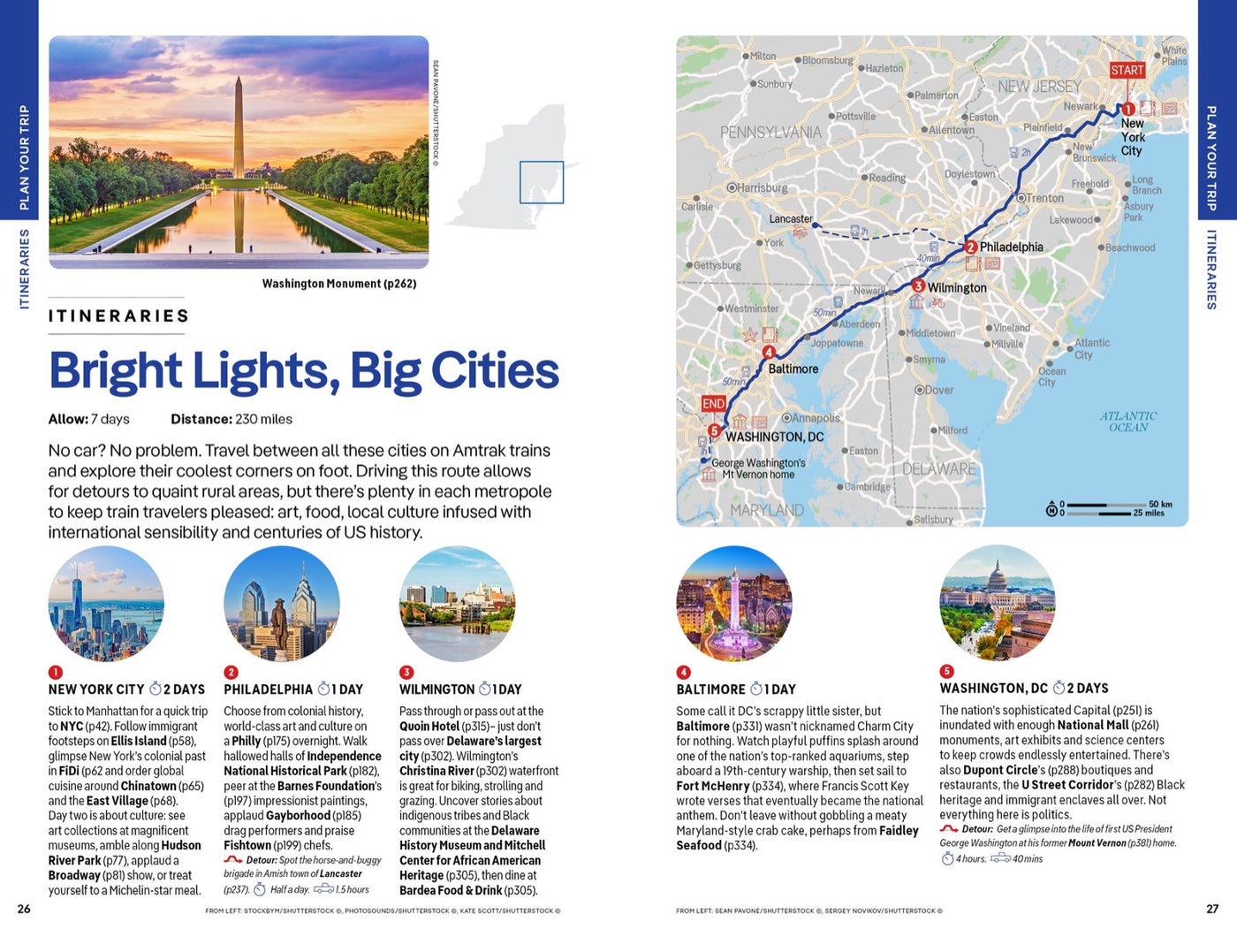 Lonely Planet New York & the Mid-Atlantic inside page 5
