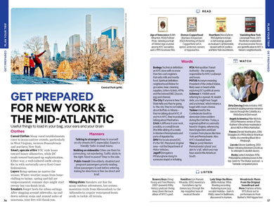 Lonely Planet New York & the Mid-Atlantic inside page 7