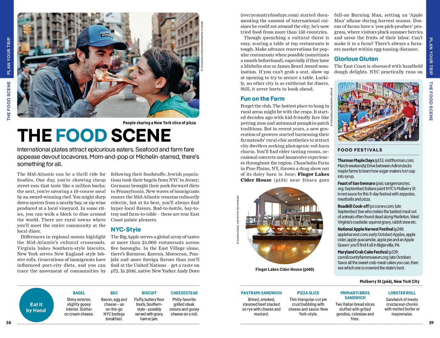 Lonely Planet New York & the Mid-Atlantic inside page 8