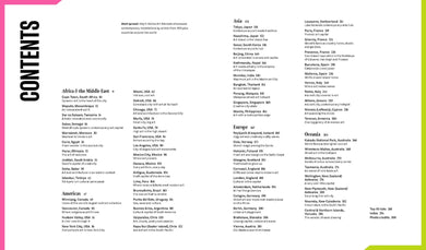 Lonely Planet Art Destinations inside page 1