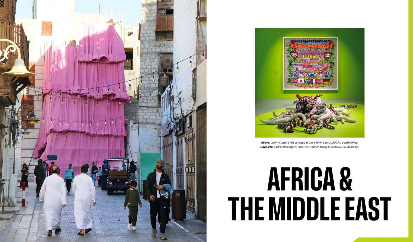 Lonely Planet Art Destinations inside page 3