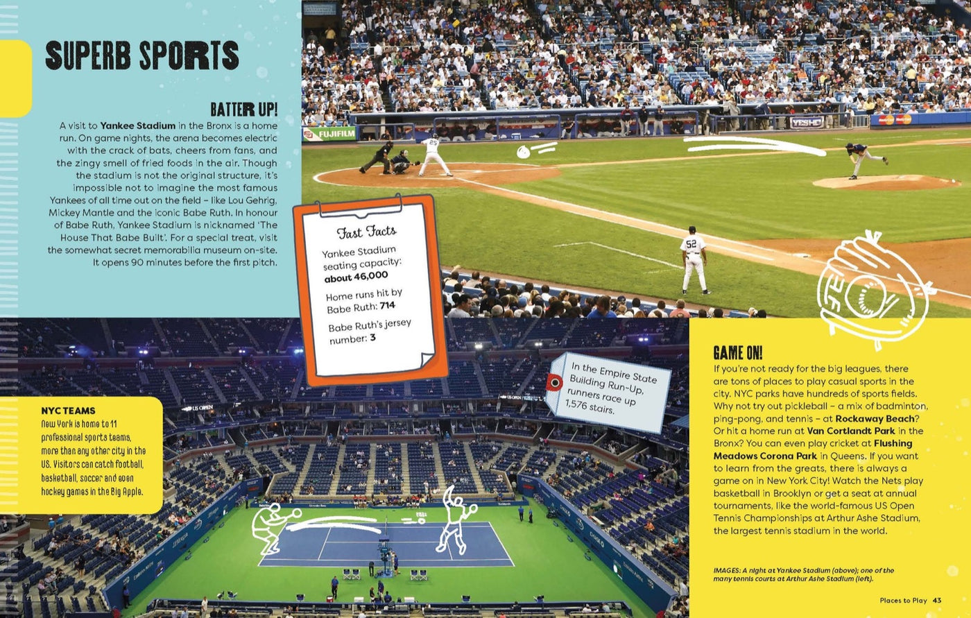Lonely Planet Kids A Kid's Guide to New York City inside page 5