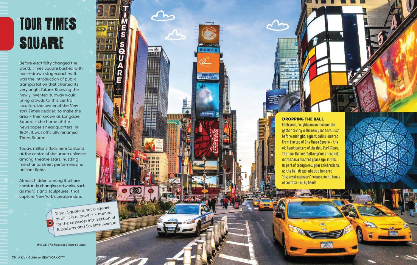 Lonely Planet Kids A Kid's Guide to New York City inside page 8