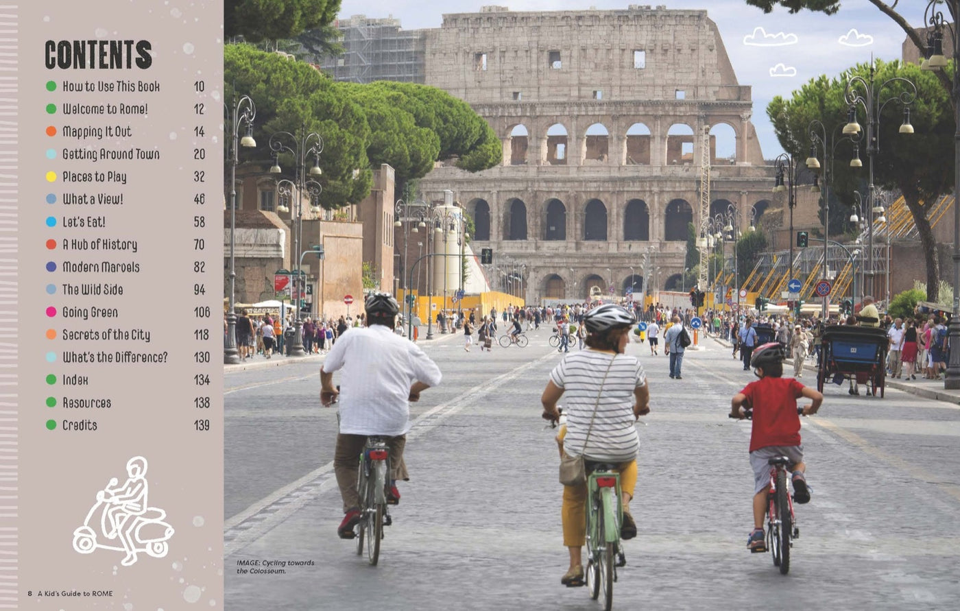Lonely Planet Kids A Kid's Guide to Rome inside page 1
