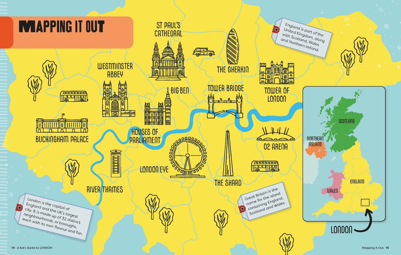 Lonely Planet Kids A Kid's Guide to London inside page 3