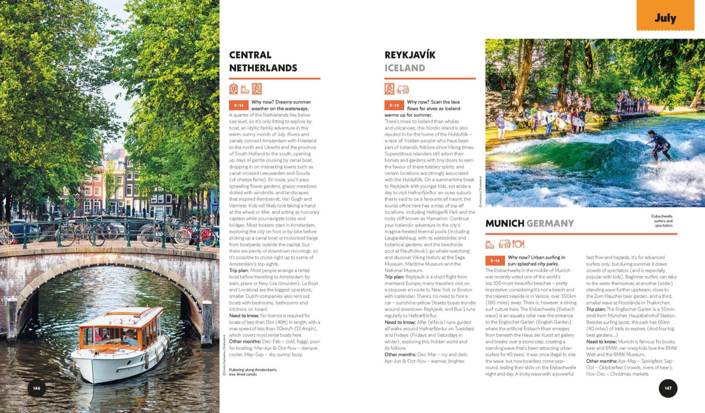 Lonely Planet Where To Go When With Kids inside page 9