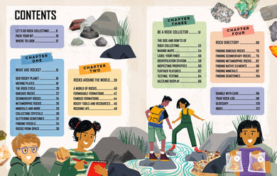 Lonely Planet Kids Let's Go Rock Collecting inside page 1