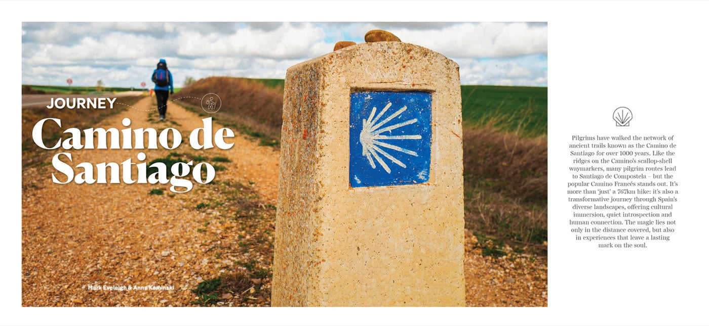 Lonely Planet Journey Camino de Santiago inside page 1
