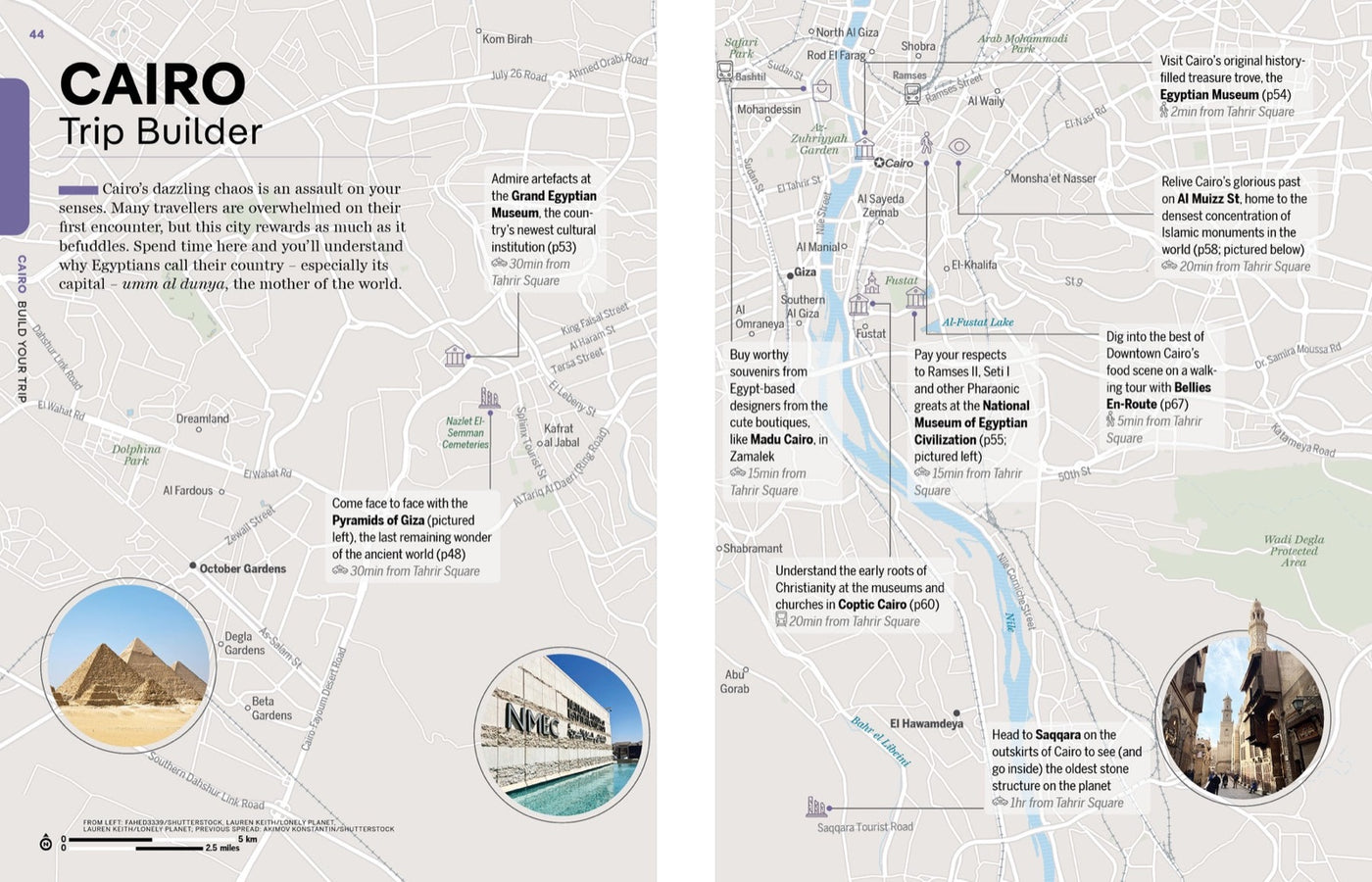 Lonely Planet Experience Egypt inside page 8