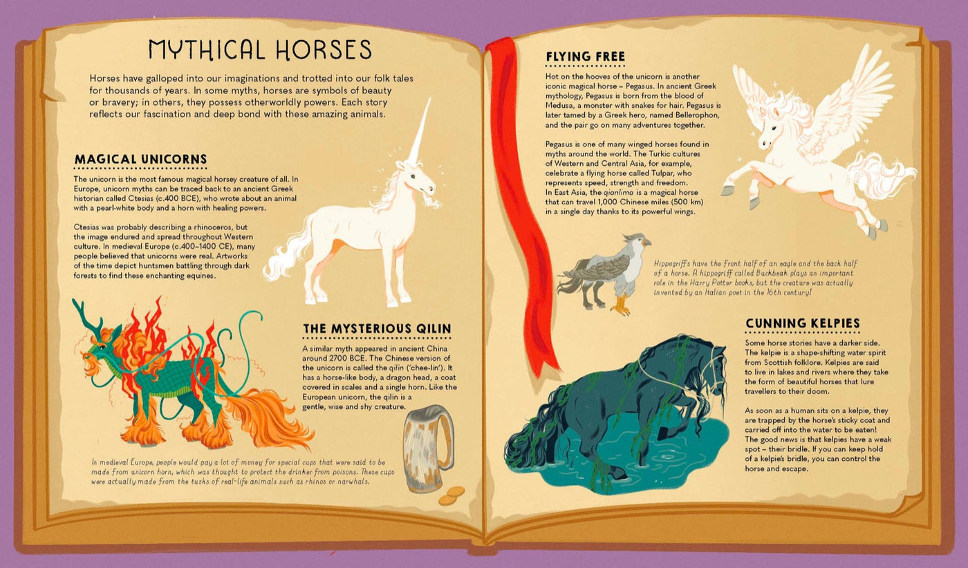 Lonely Planet Kids Atlas of Horses and Ponies inside page 9
