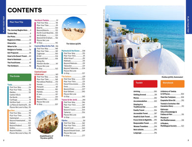 Lonely Planet Tunisia inside page 1