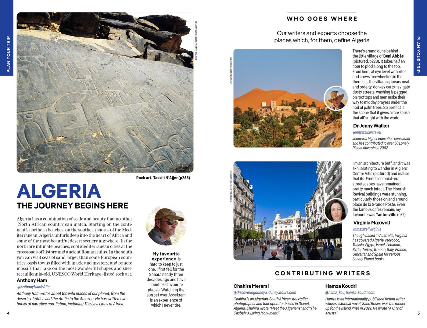 Lonely Planet Algeria inside page 2