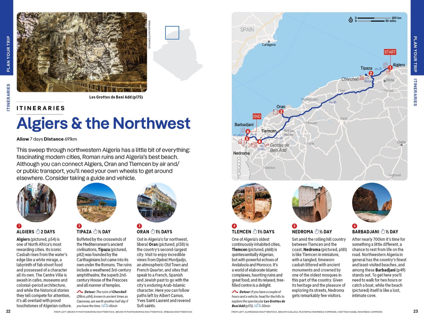 Lonely Planet Algeria inside page 5