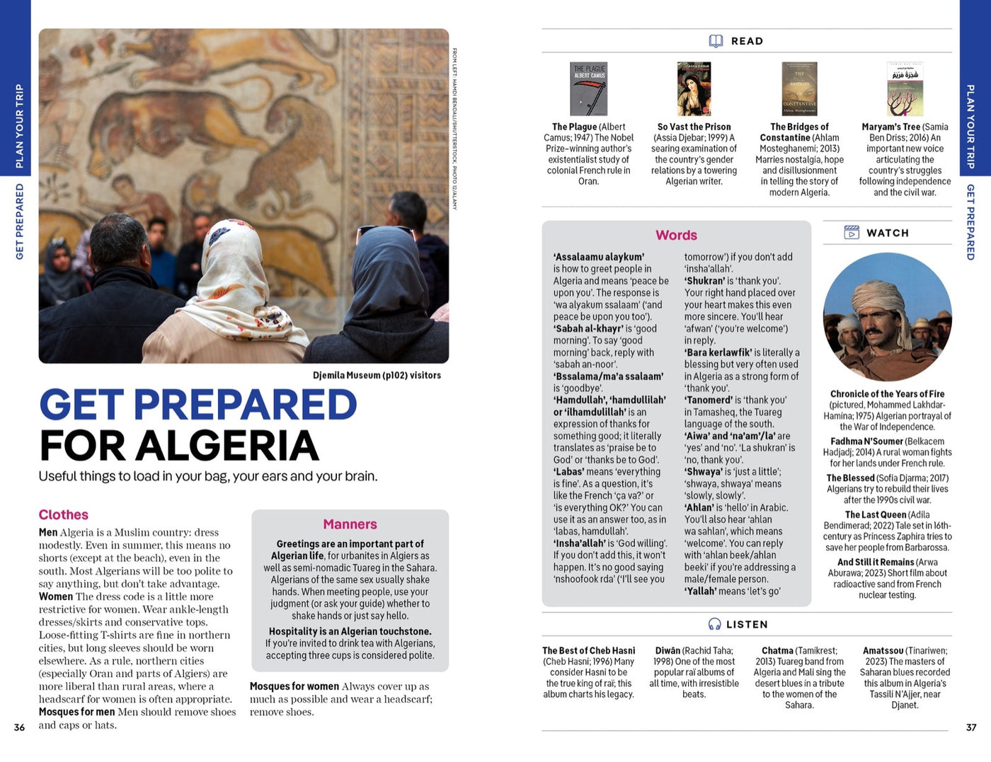 Lonely Planet Algeria inside page 8