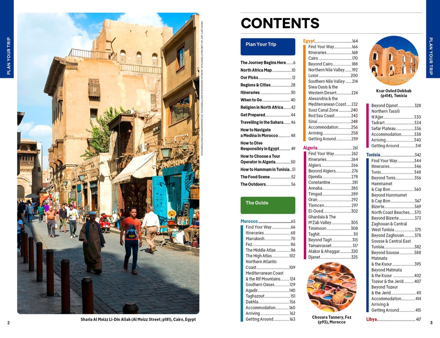 Lonely Planet North Africa inside page 1