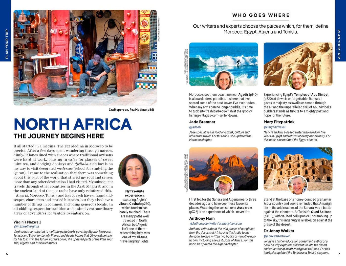 Lonely Planet North Africa inside page 3