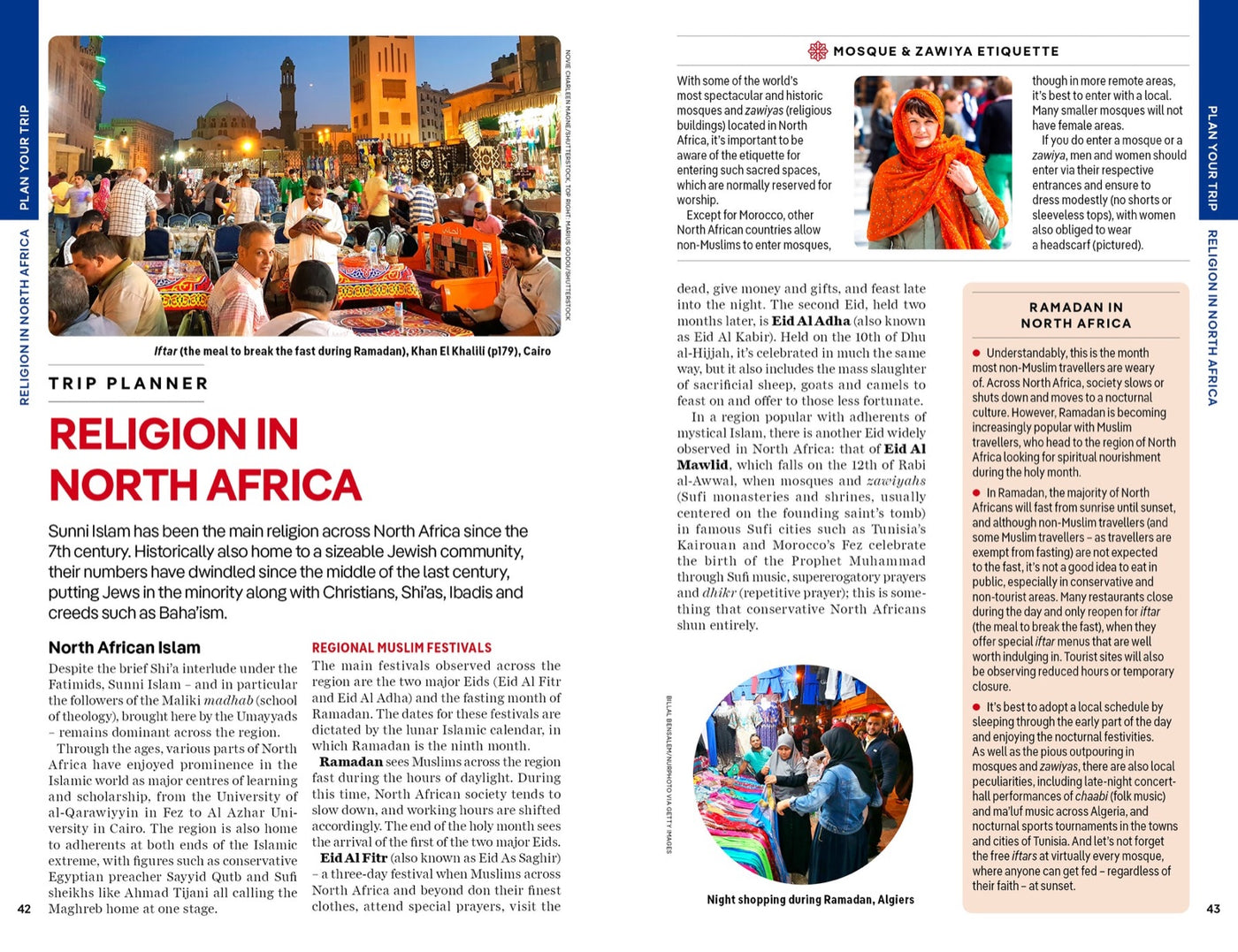 Lonely Planet North Africa inside page 8
