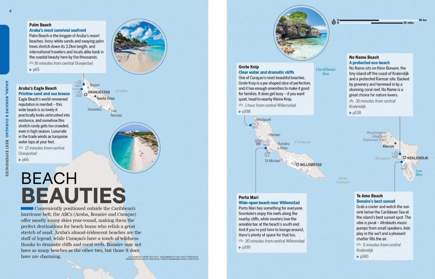 Lonely Planet Experience Aruba, Bonaire & Curacao inside page 4