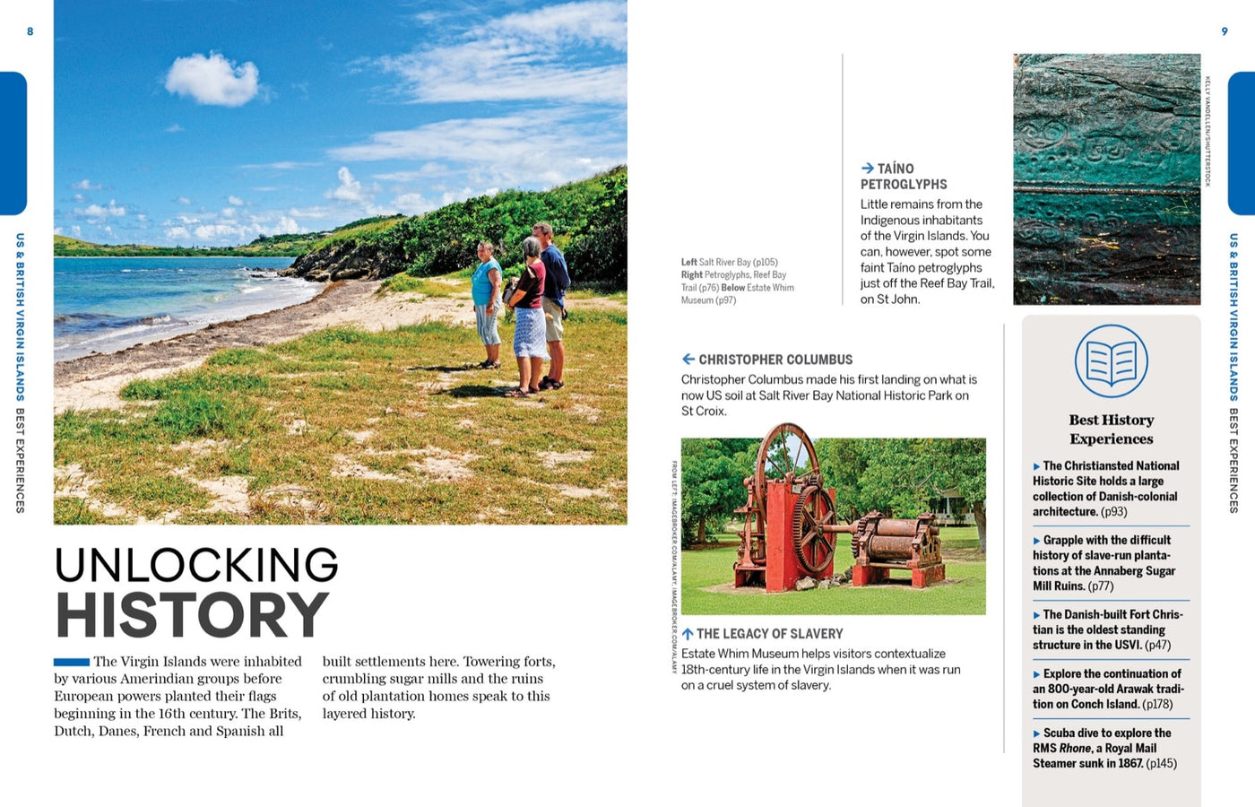 Lonely Planet Experience US & British Virgin Islands inside page 5