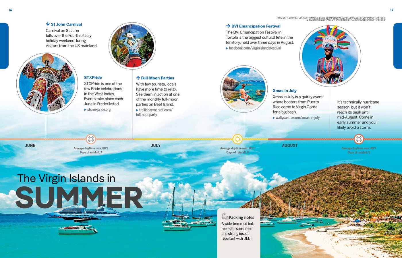 Lonely Planet Experience US & British Virgin Islands inside page 6